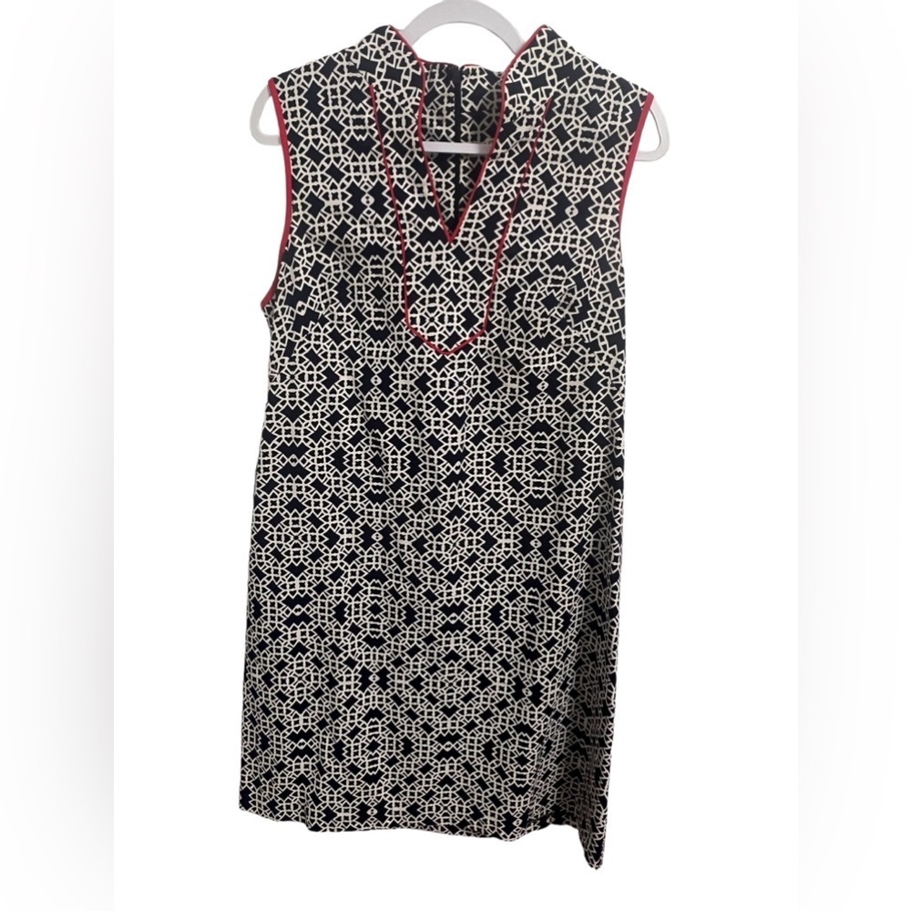 J.Howard Navy, Red & White Dress